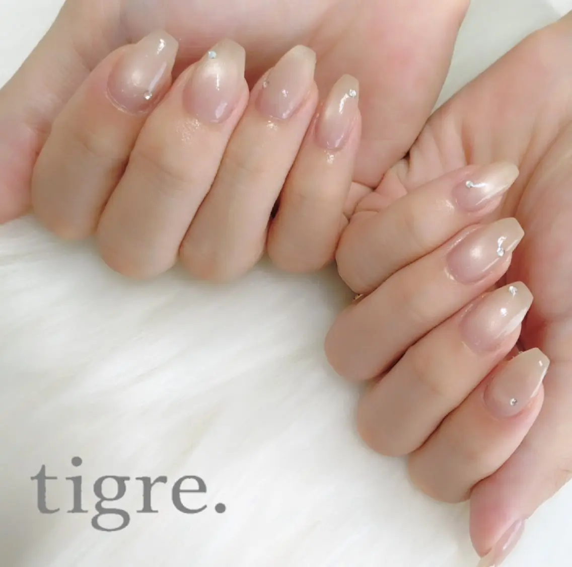ネイル ハンドネイル tigre .のネイルデザイン