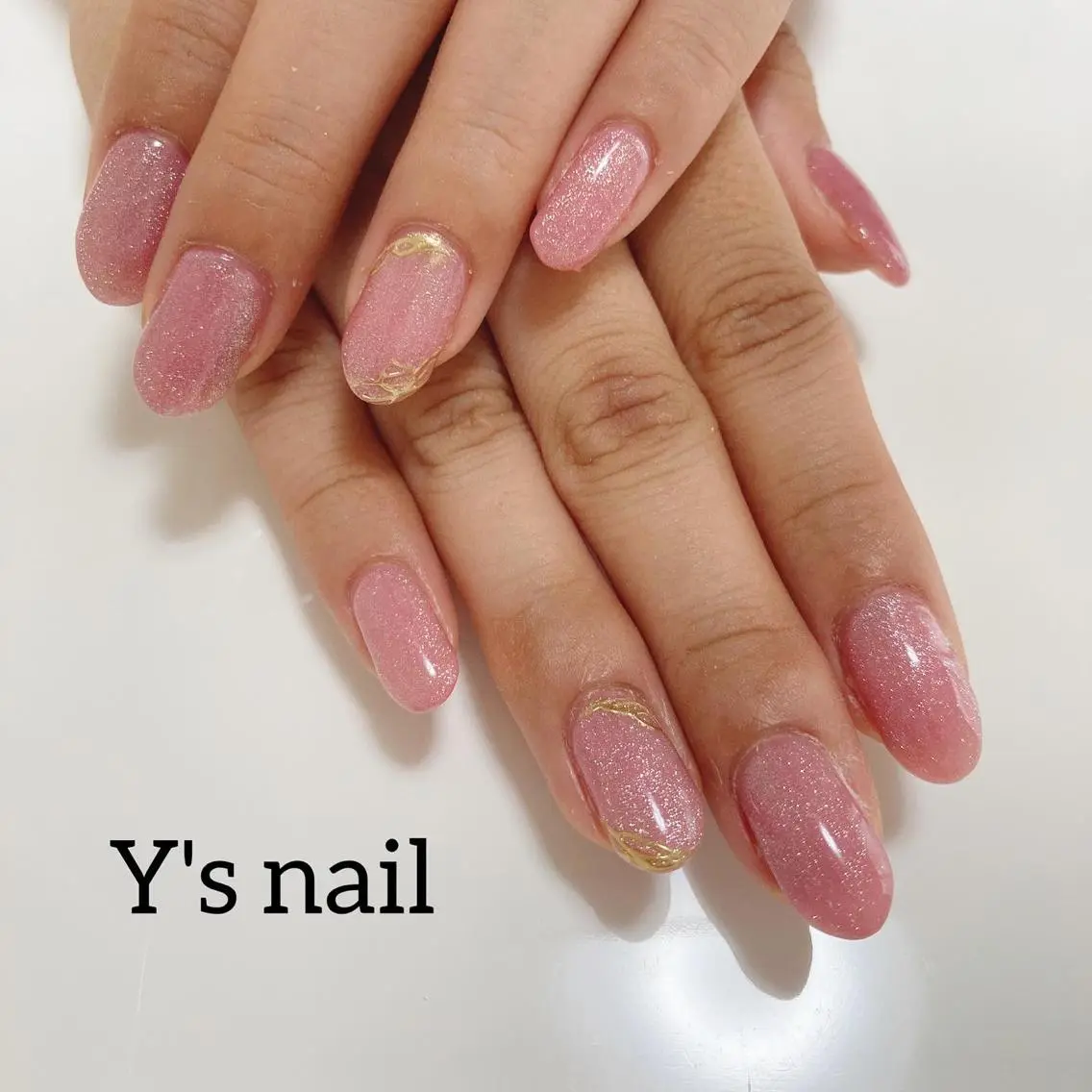 ネイル マグネットネイル 手書きが得意🖌️ Y’s  nailのネイルデザイン