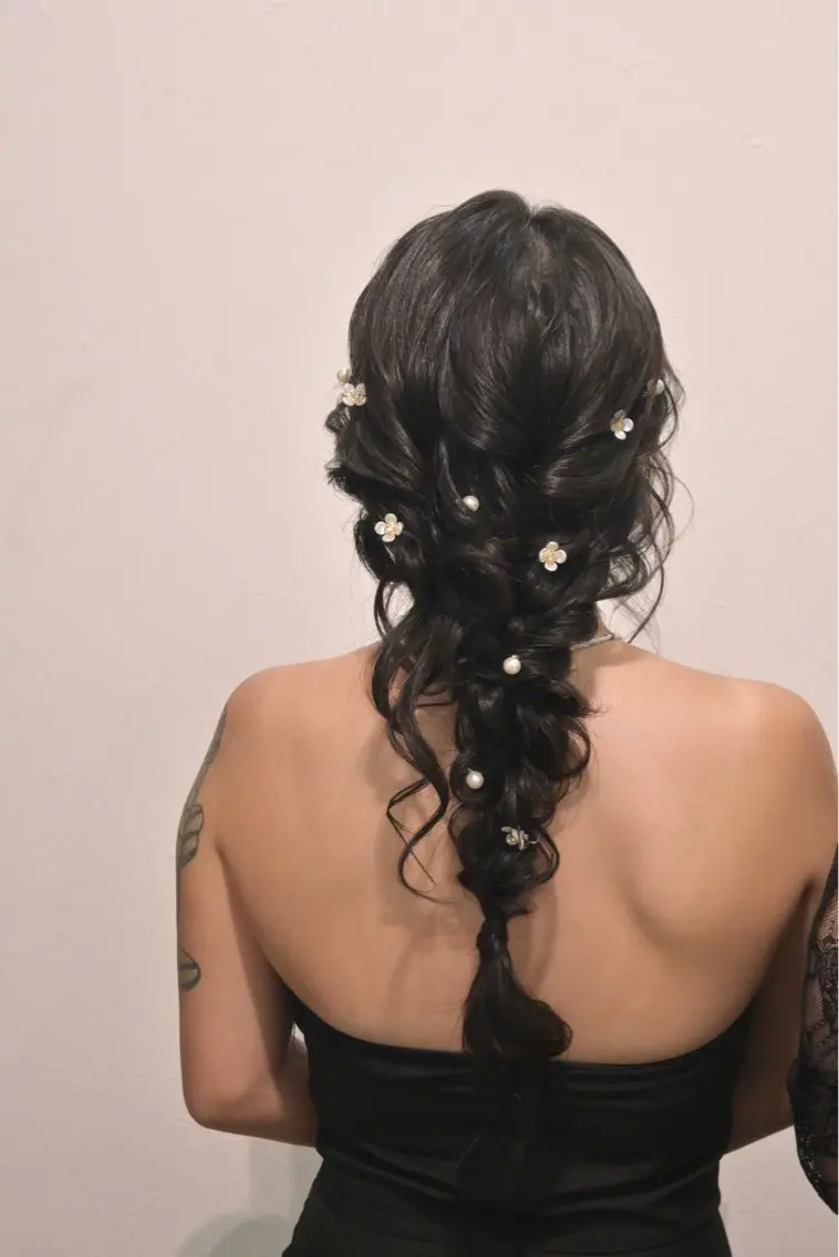 ヘアアレンジ ヘアセット Mikazuki オーナーTeradaのマツエク・マツパデザイン