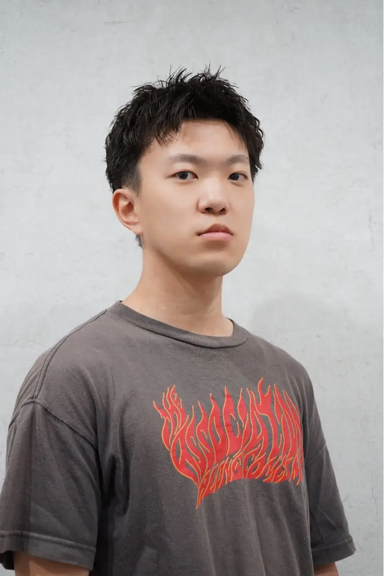 ショート パーマ メンズ men’s hair / 隼翔のヘアスタイル