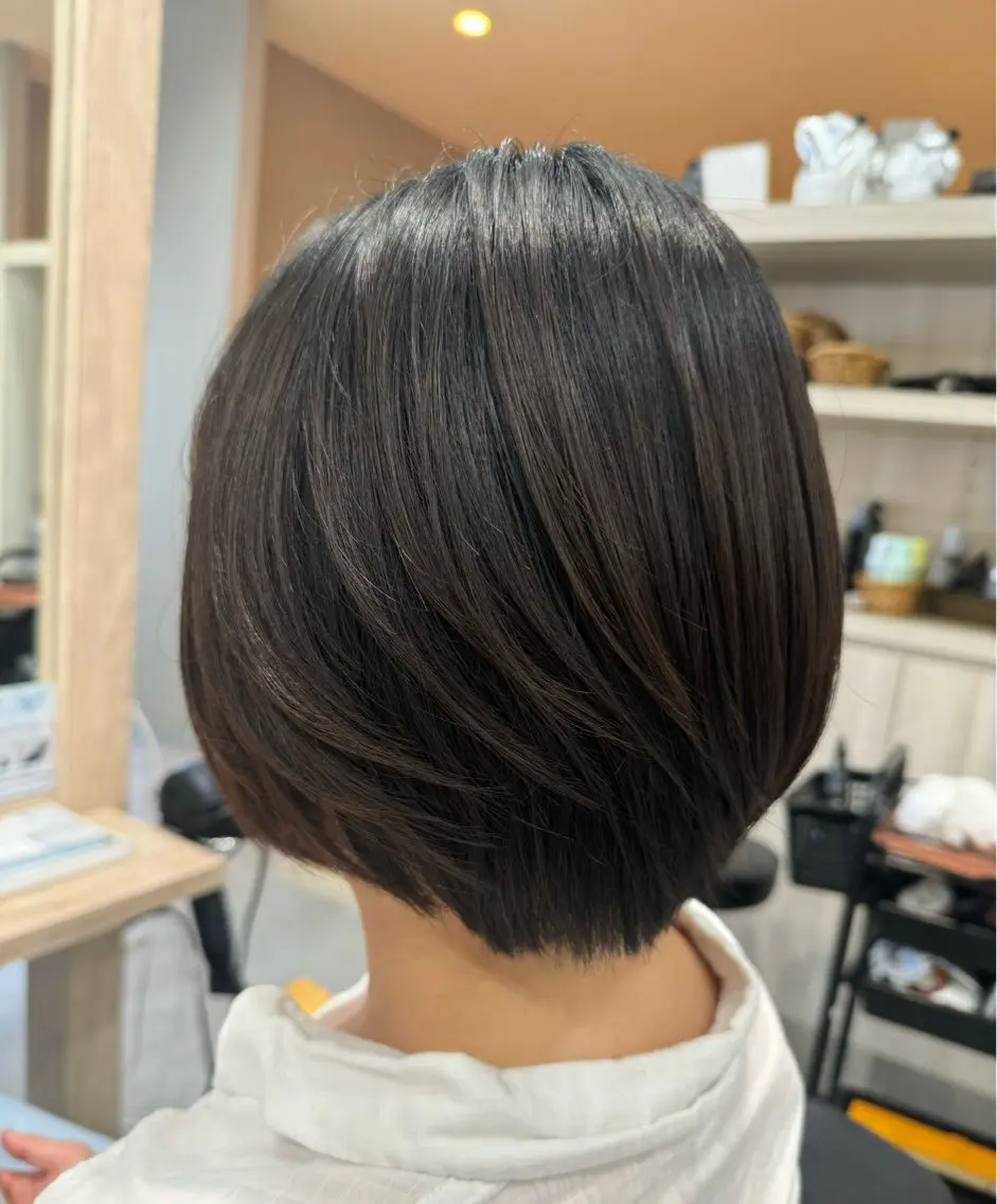 ショート カット 永田 まどかのヘアスタイル
