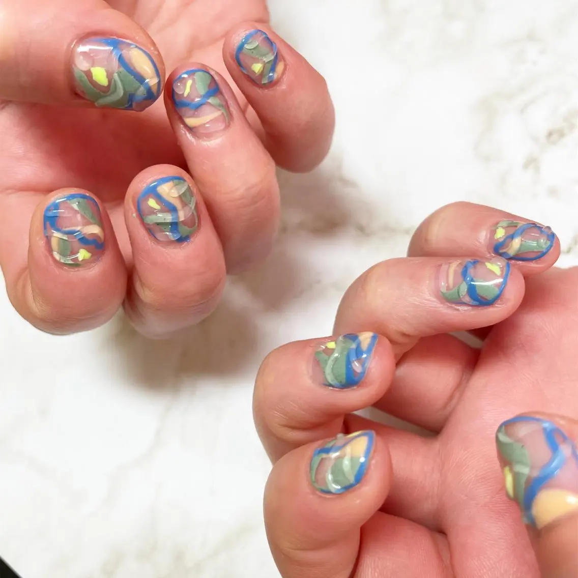 ショート ネイル salon kuuのネイルデザイン