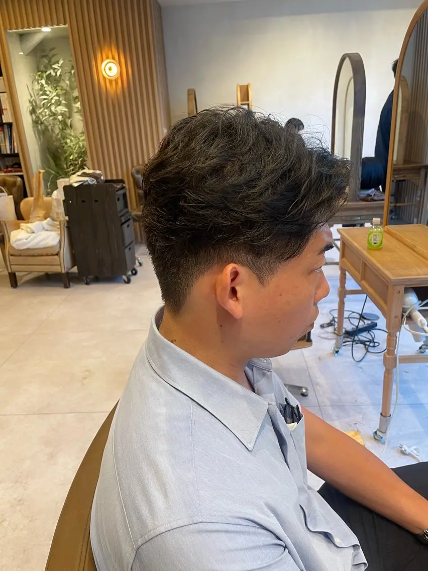メンズ momo🍑🎀 モデル募集✨のヘアスタイル