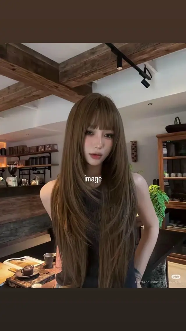 カラー ブラウンカラー ヘーゼル ヘアカラー MINX 白石 漣のヘアスタイル
