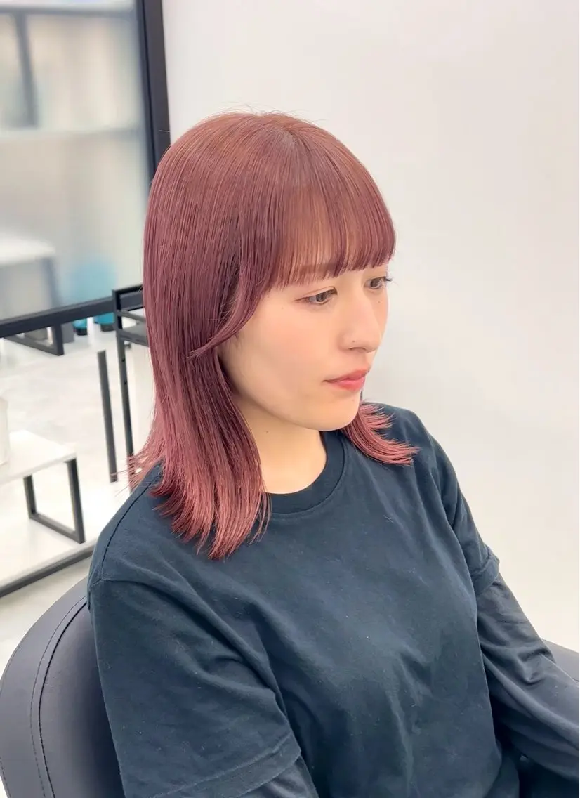 ミディアム miku 🍑髪質改善サロンのヘアスタイル
