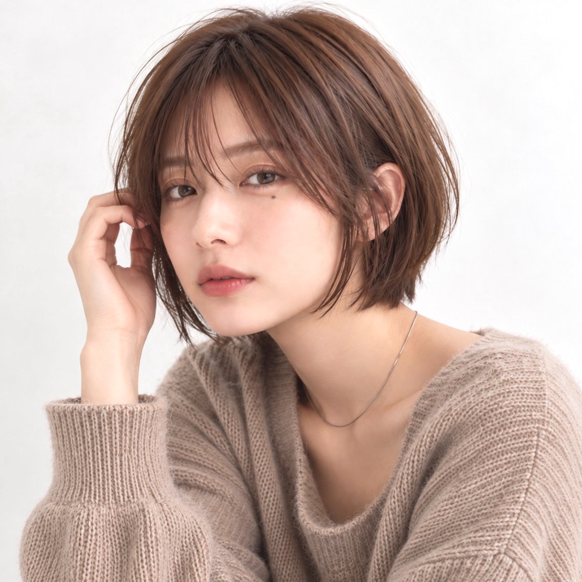 ショート ショートボブ ボブ 似合わせカット ショートヘア カット ヘアカラー トリートメント 骨格診断/銀座店長/ 宮澤瑞穂/ボブのヘアスタイル
