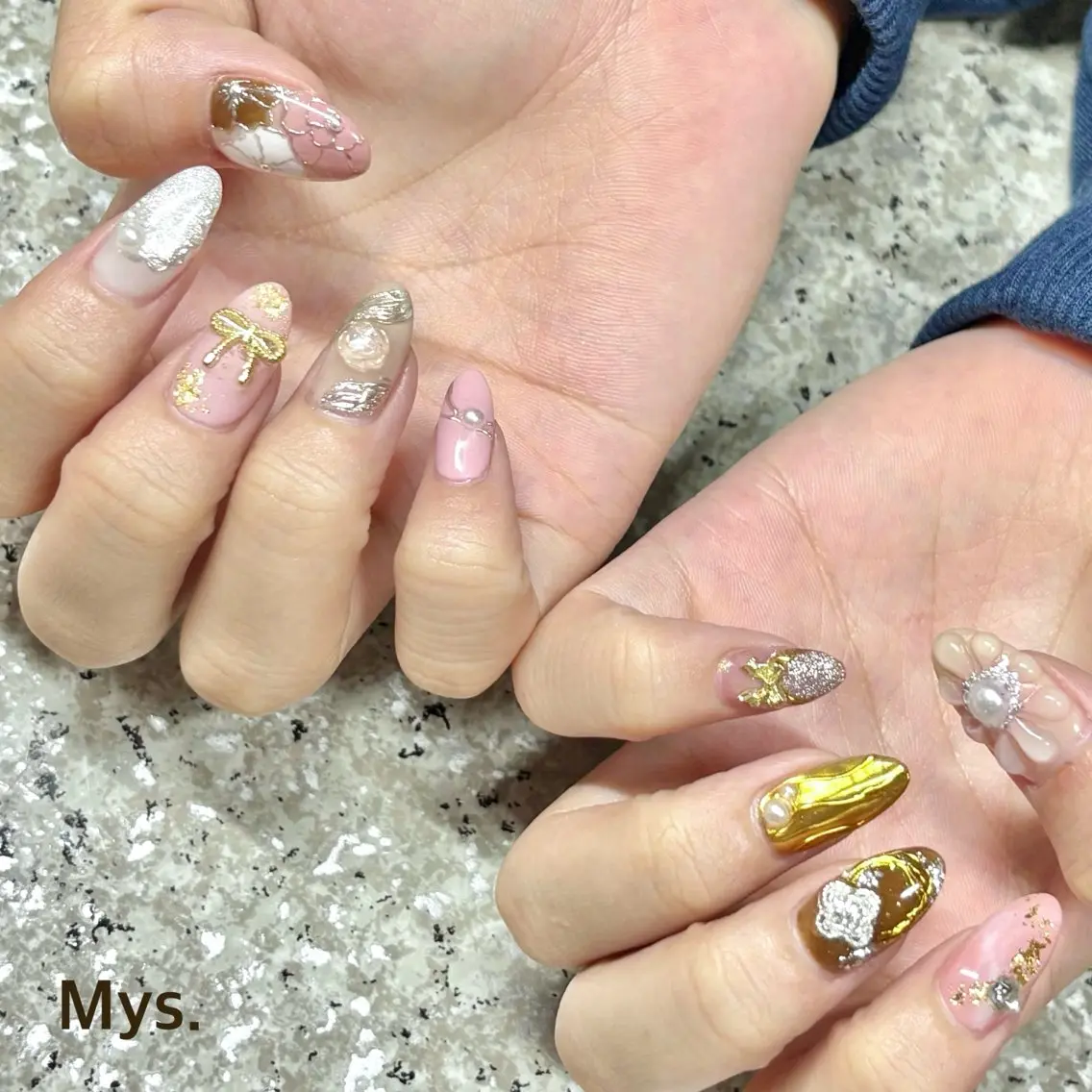 ネイル ハンドネイル Mys. 三上紗紀のネイルデザイン