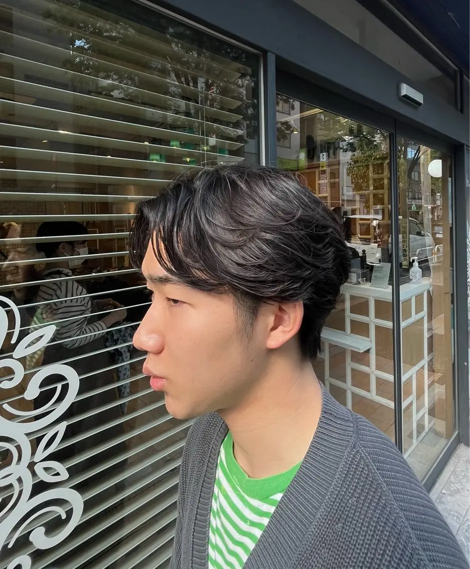ショート パーマ メンズ カット パーマ ヤシロケンタ メンズ特化のヘアスタイル
