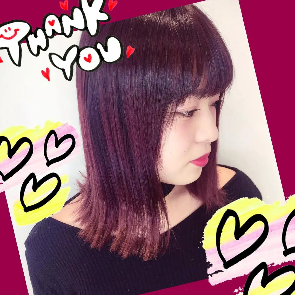 カラー 新宿駅近♡個室 ♡関口三都季🌜のヘアスタイル