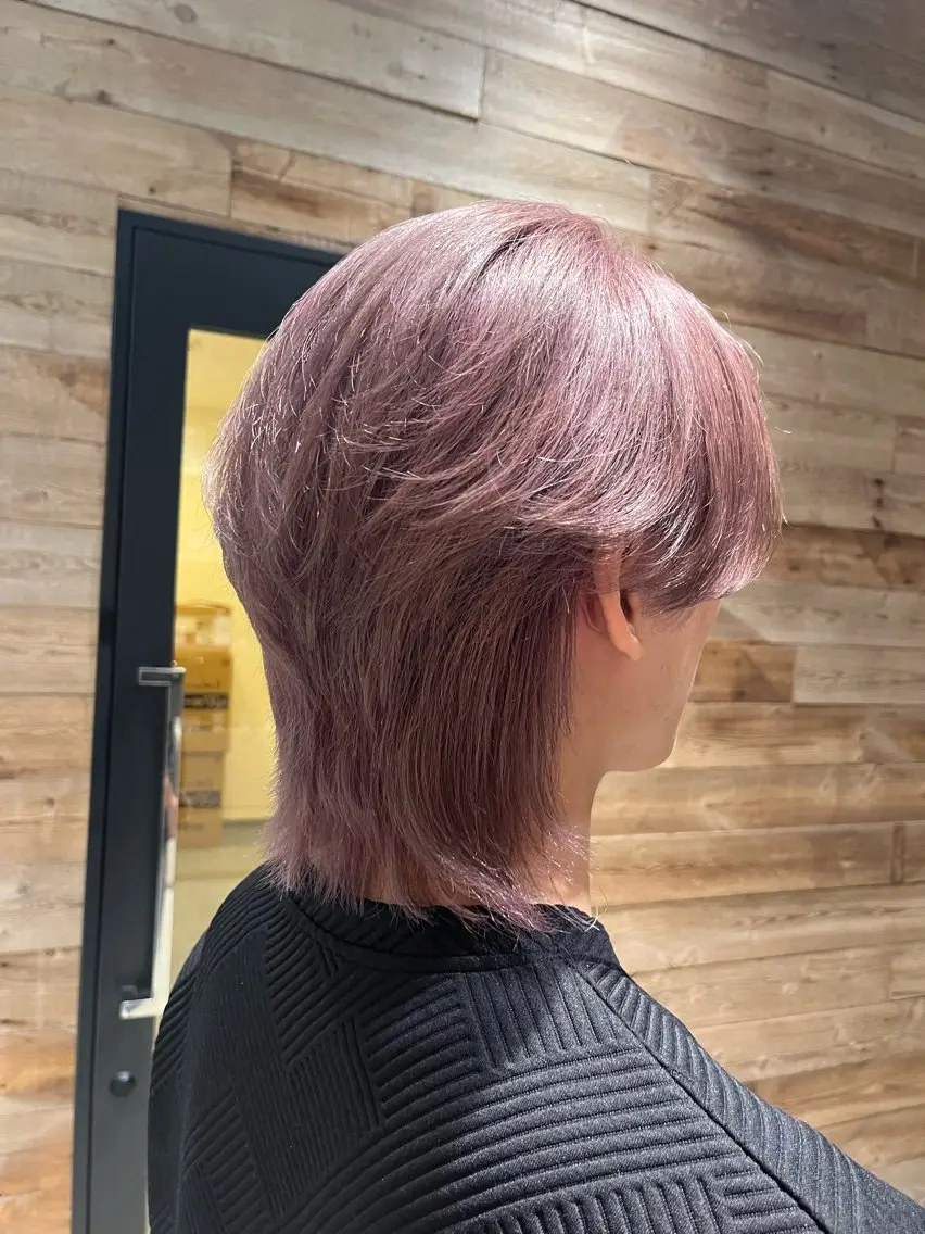 メンズ メンズウルフカット ウルフカット 志賀 楓のヘアスタイル