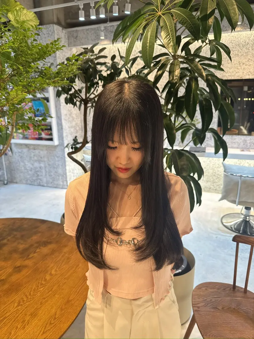 ロング miyu 【LIZEL】のヘアスタイル