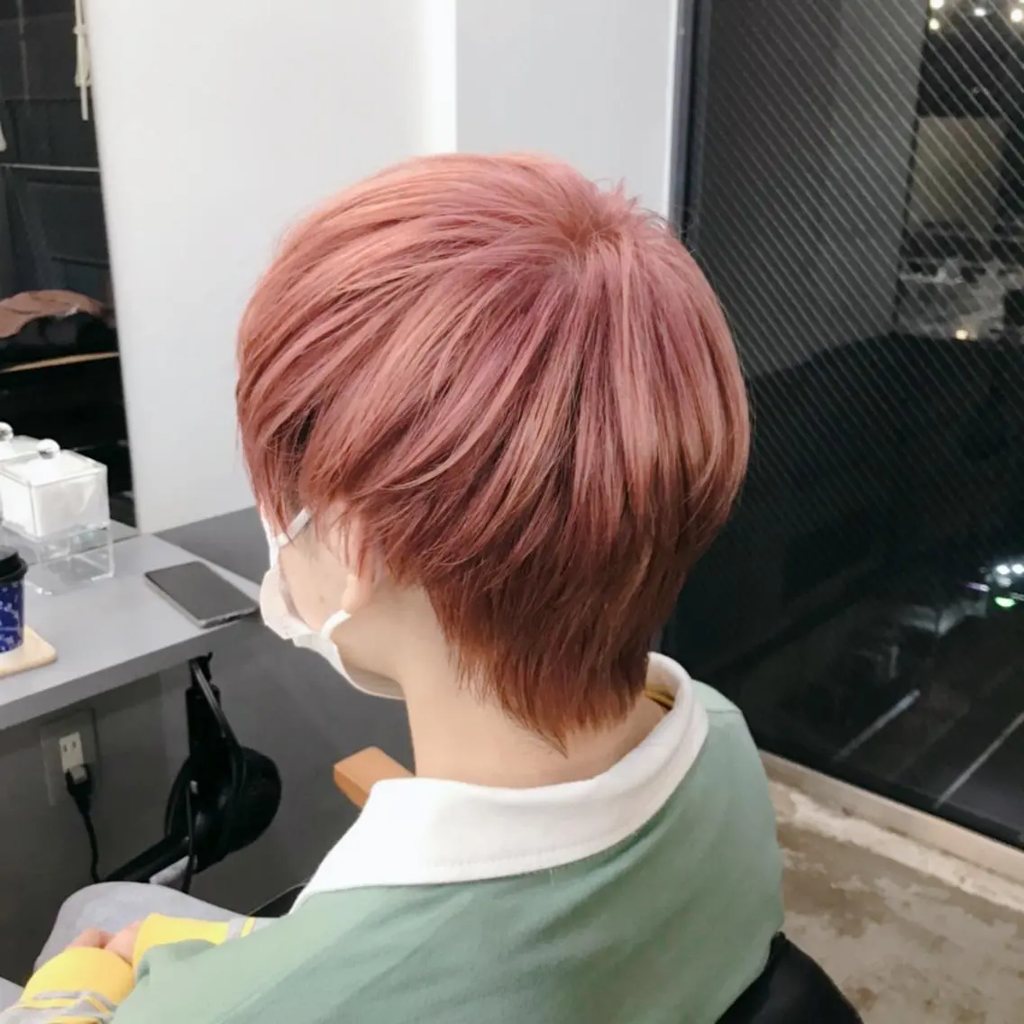 ミディアム カラー ヘアアレンジ 伊藤 華紀ᵕ̈*のヘアスタイル