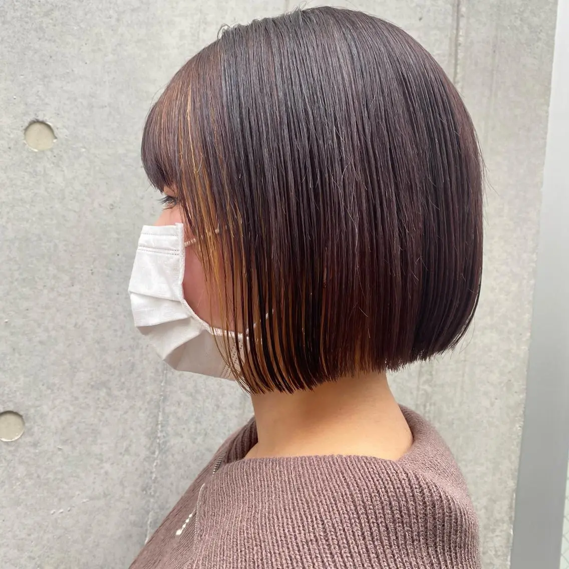 ミディアム カラー 🪭risa 暖色/レイヤー🪭のヘアスタイル