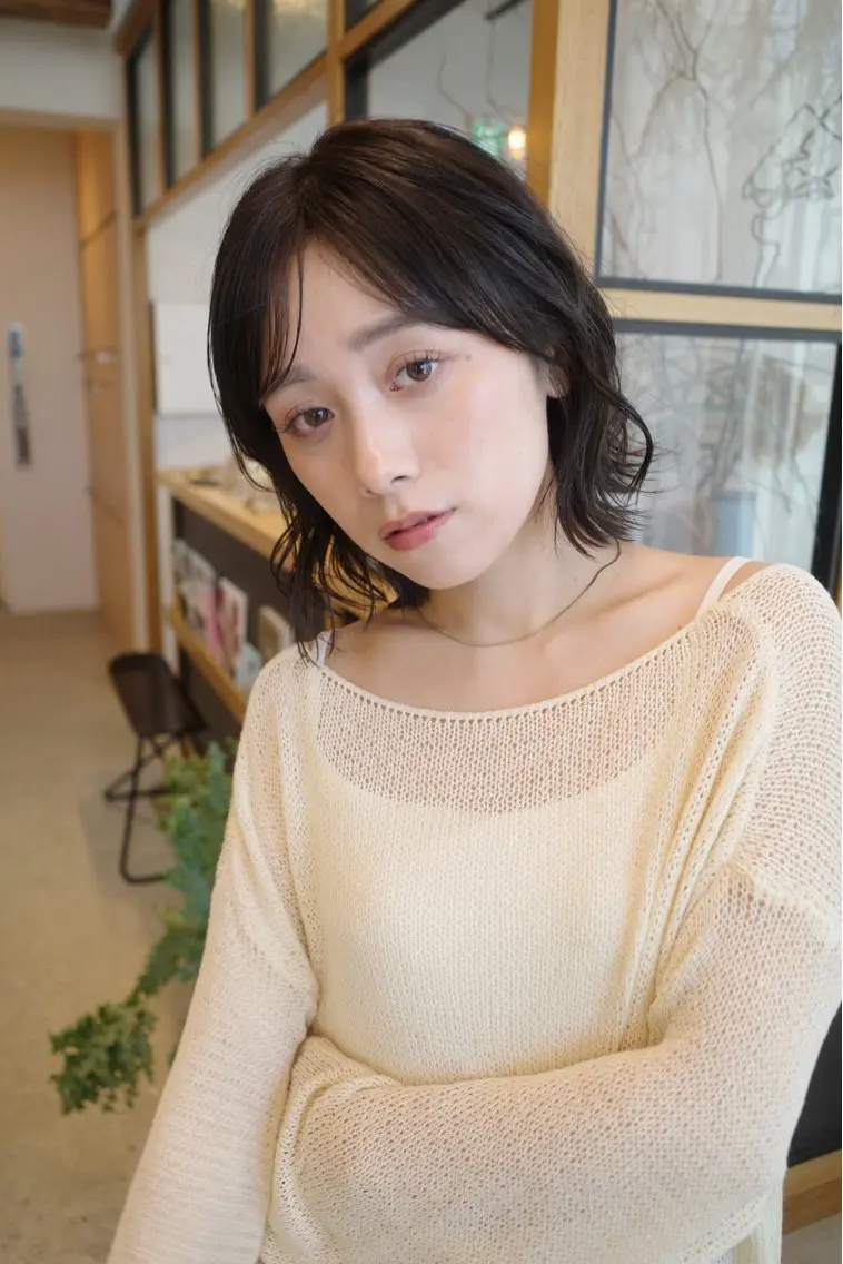 ミディアム 松井 涼馬のヘアスタイル