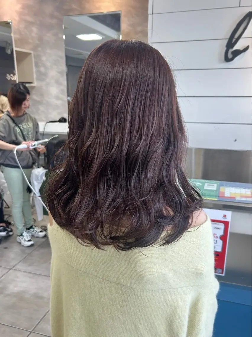 ロング カラー ヘアカラー 本尾 空大のヘアスタイル