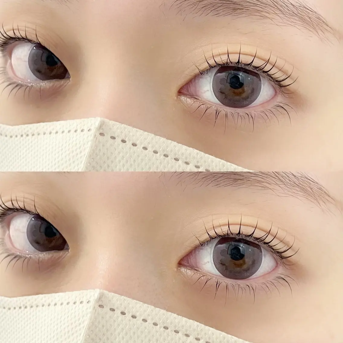 マツエク・マツパ 一重×まつ毛パーマ Crescent Eye Moeのマツエク・マツパデザイン