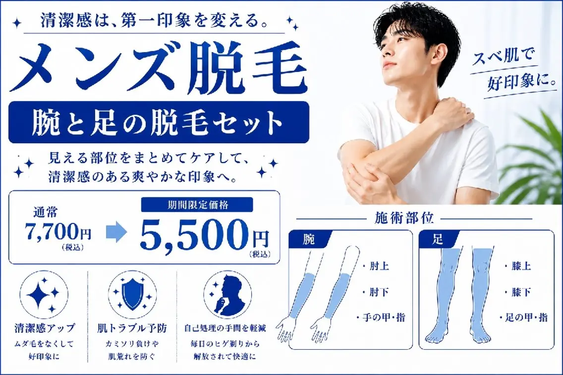 メンズ 脱毛 武 藤のエステ・リラクイメージ