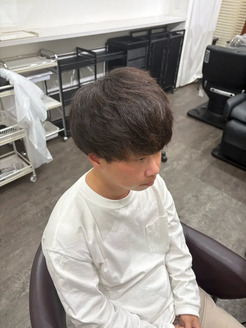 ショート メンズ 大竹 遥人のヘアスタイル