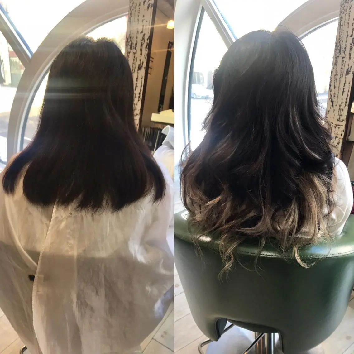 ミディアム エクステ カット エクステ Orque deux 伊藤丈晴のヘアスタイル