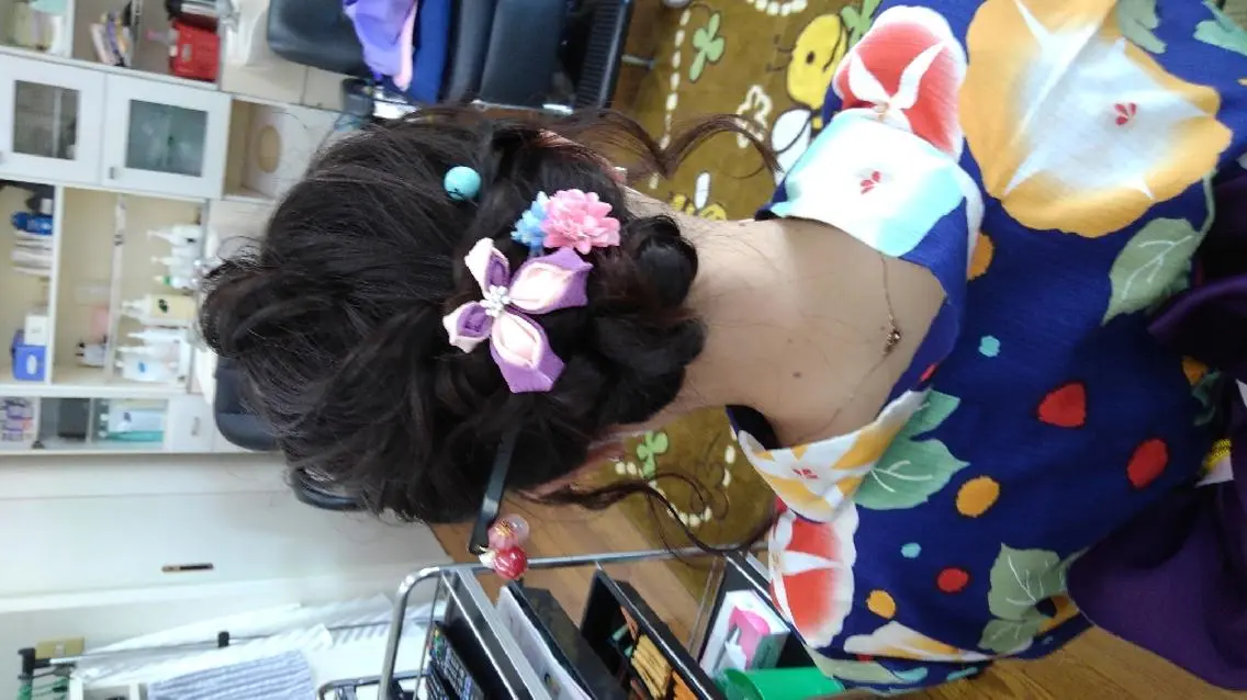 ヘアアレンジ 浴衣 beauty spa ce FREEDOMのエステ・リラクイメージ
