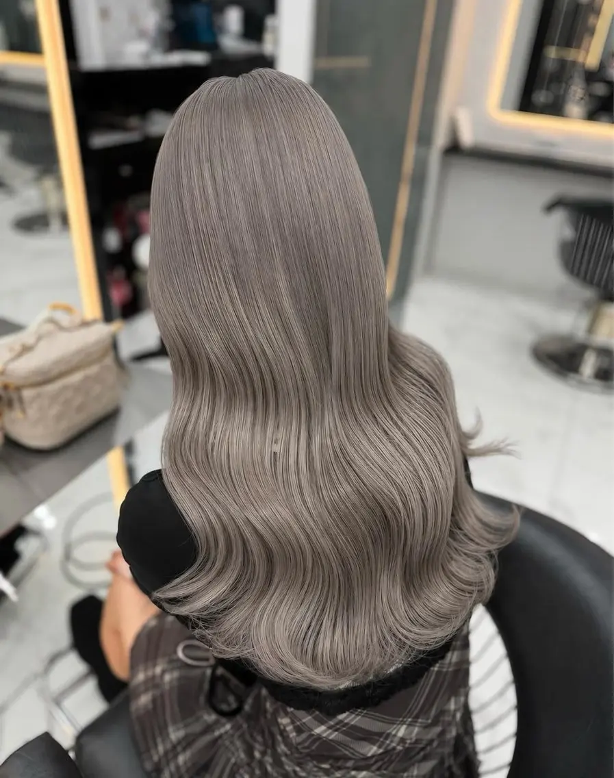 ロング カラー ヘアカラー 笠間 啓聖のヘアスタイル