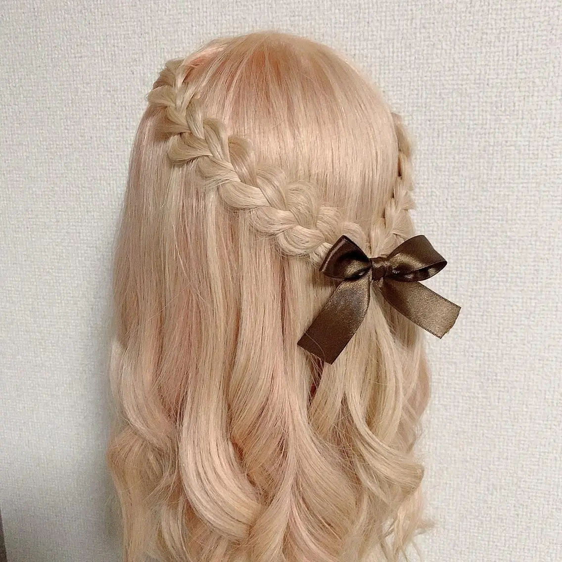 ヘアアレンジ 三つ編み ヘアセット 🩶ヘアセット Ayaha🩶のヘアスタイル