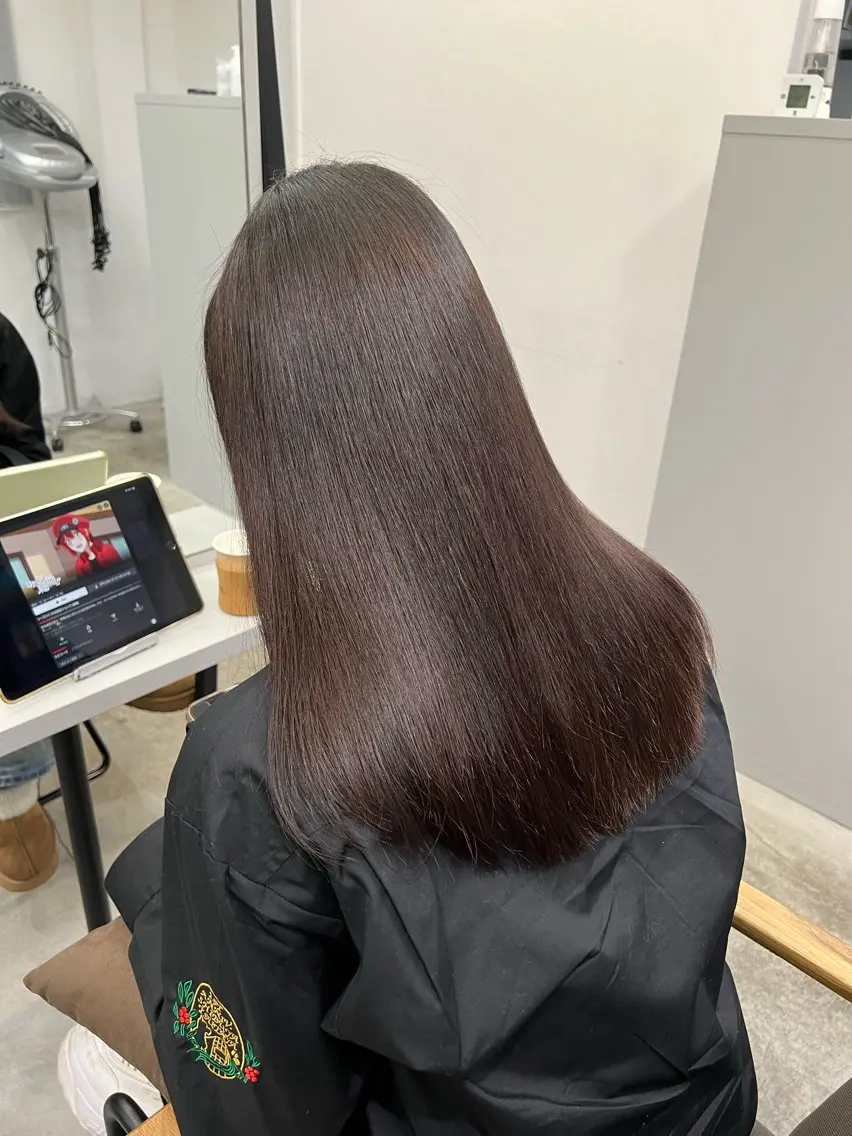 セミロング カット ヘアカラー 縮毛矯正 トリートメント ✨毛髪診断で絶対綺麗 ✨美髪艶髪専門✨高浪のヘアスタイル