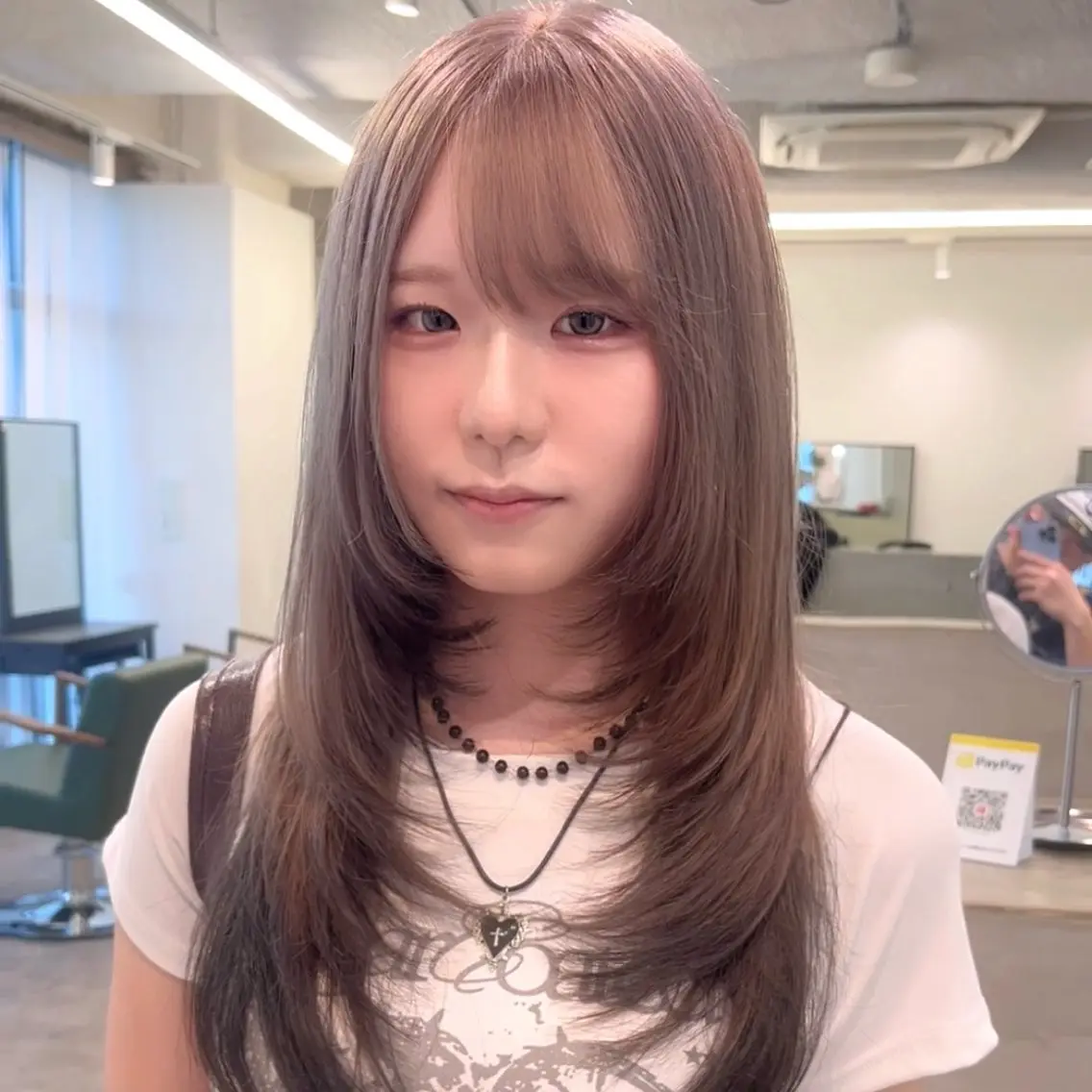 セミロング カラー レイヤーカット カット ヘアカラー 💎ブリーチ特化💎 リタッチ/RYUTOのヘアスタイル