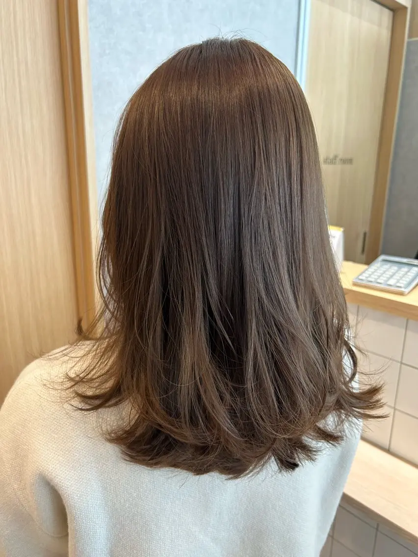セミロング mizuki roan多々良店のヘアスタイル