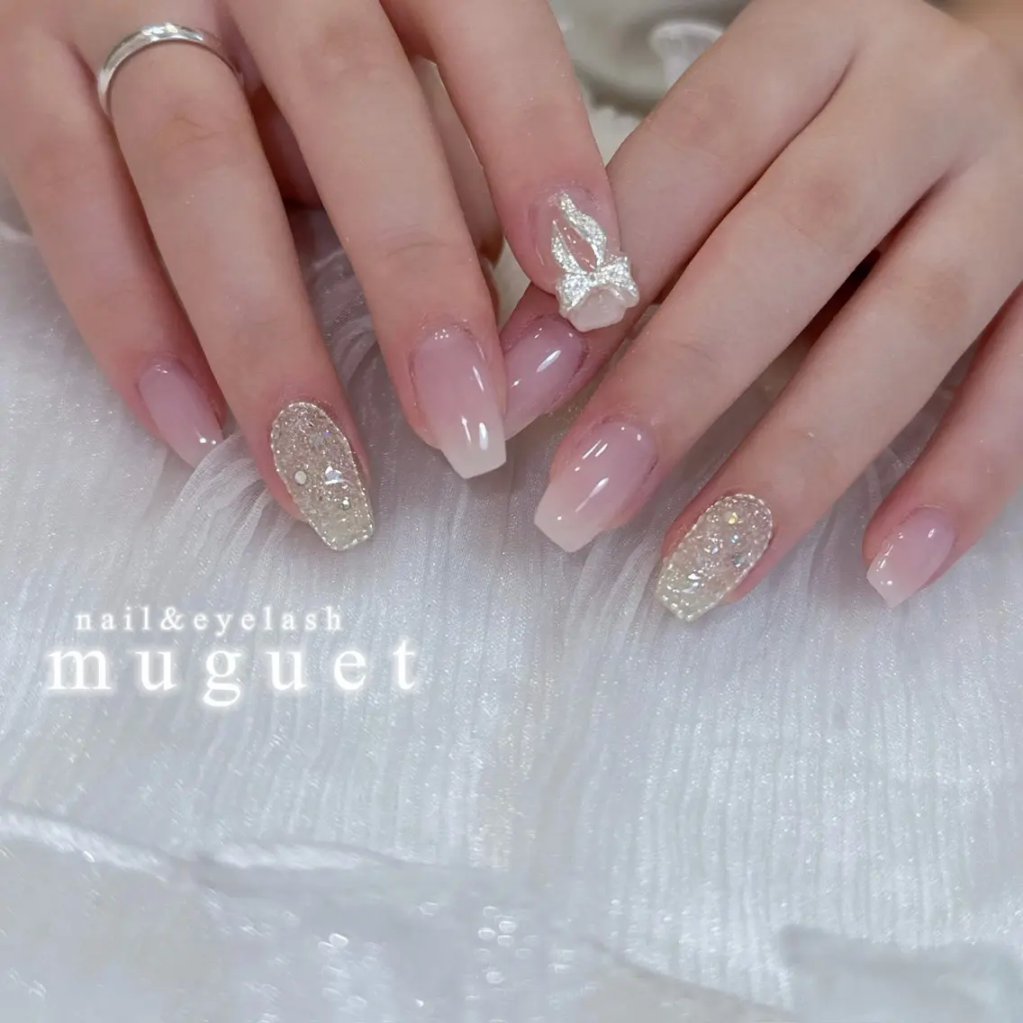 ネイル muguet🎀 chika🫧のネイルデザイン
