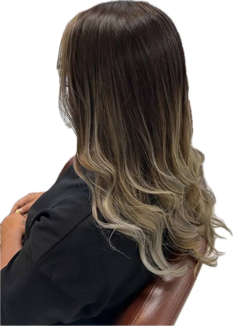 ロング カラー 透明感カラー KATSURENのヘアスタイル