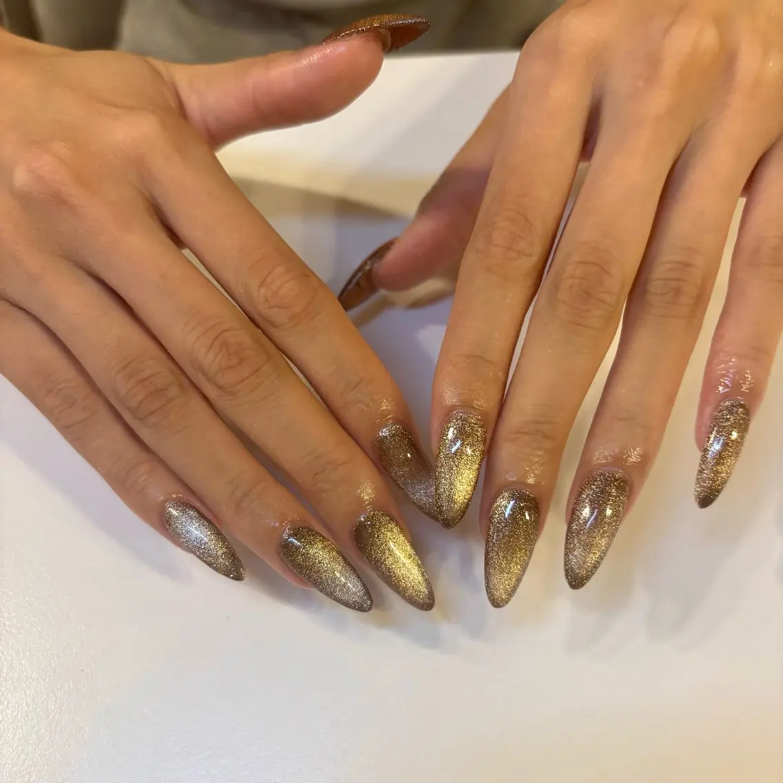 ネイル ハンドネイル ️🩵Merci Miyu 南堀江️のネイルデザイン