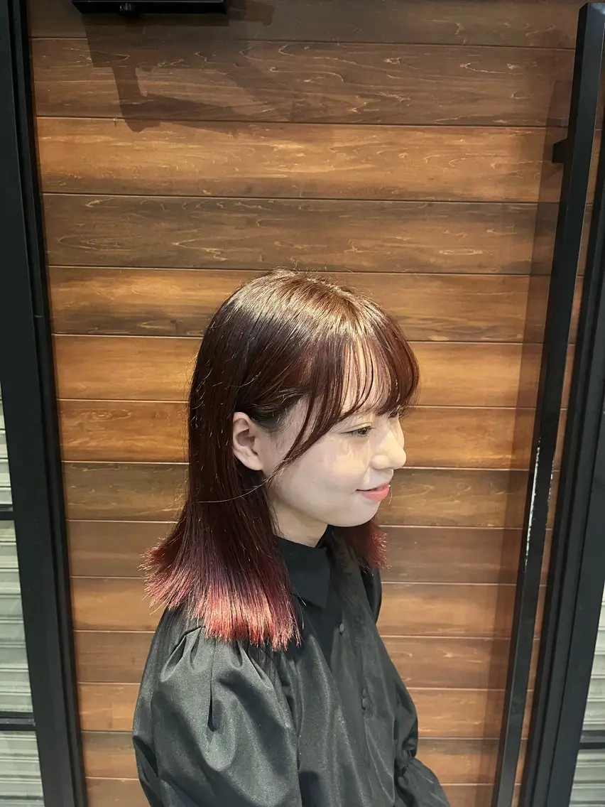 カラー カット 誰もが憧れる艶髪✨ /アレンジヘア🎀のヘアスタイル