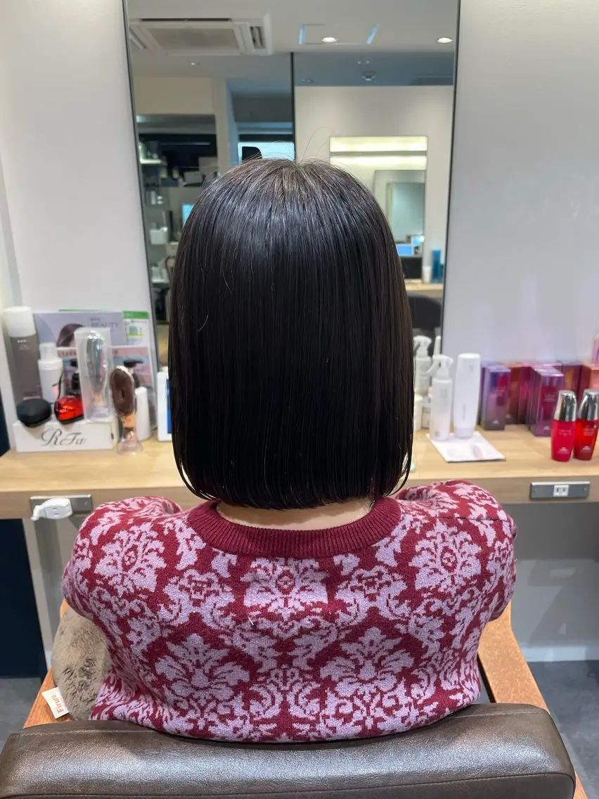 ミディアム オオダテ　シノミ キュアリストのヘアスタイル