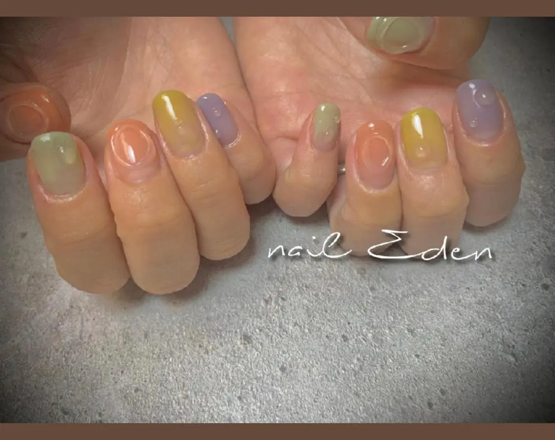 ネイル 持ち込み Eden ♾️のネイルデザイン