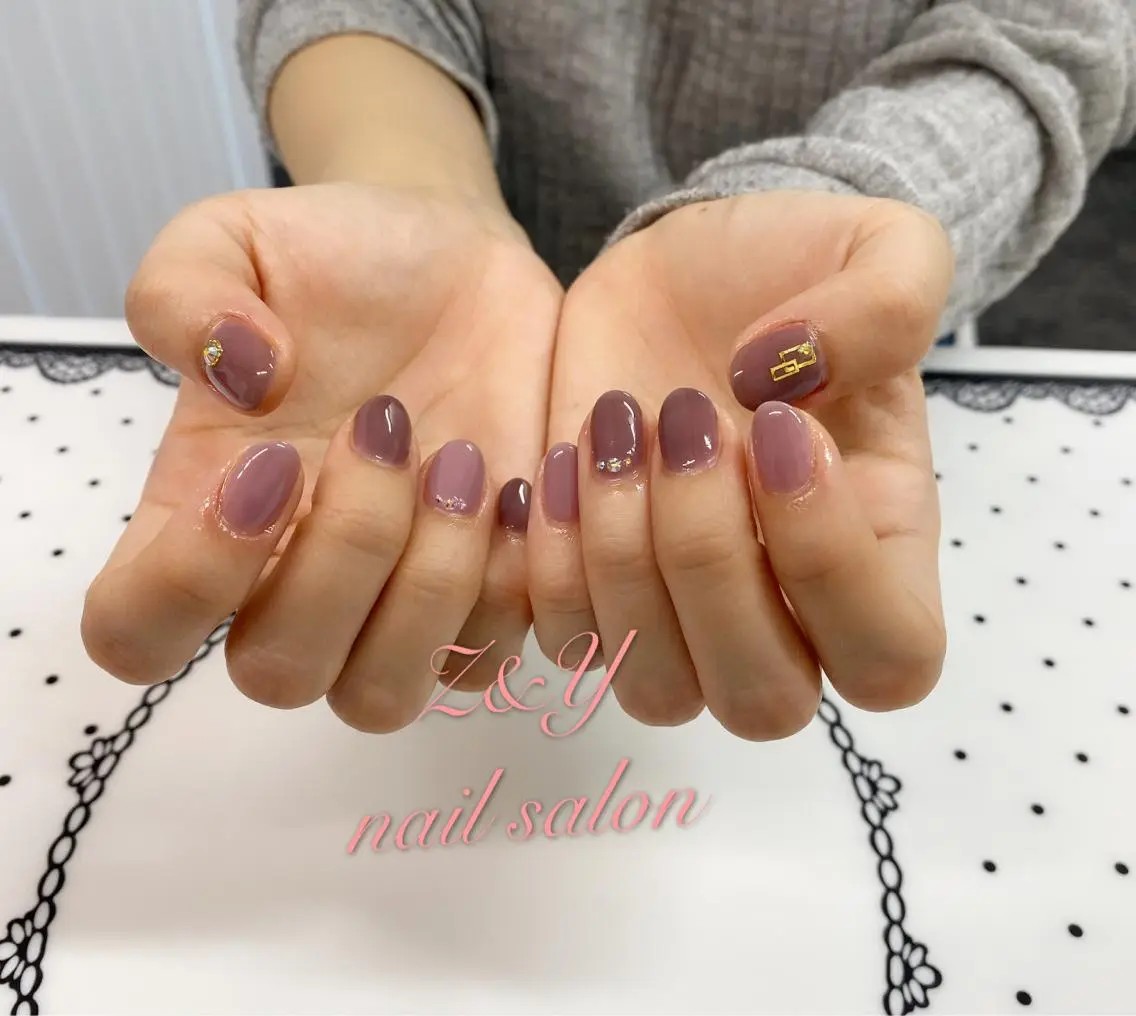 ショート ハンドネイル Z&Y nail salonのネイルデザイン