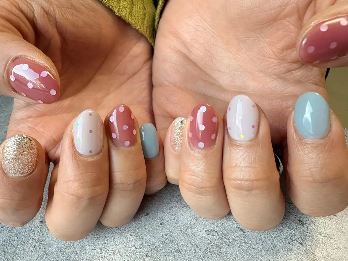 ネイル ハンドネイル フットネイル nail salon mieux(ミュー)のマツエク・マツパデザイン