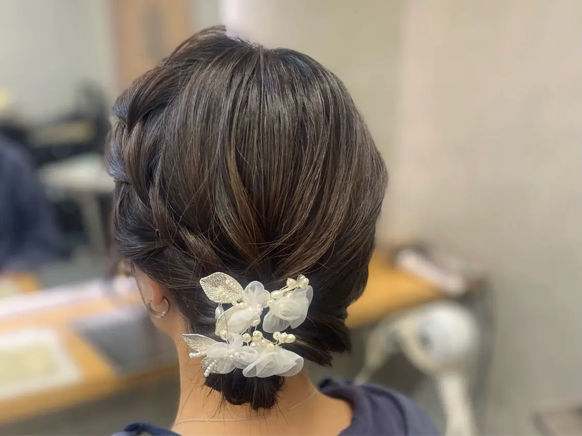 ミディアム ヘアアレンジ カット ナツキ💫 カットモデル募集中のヘアスタイル