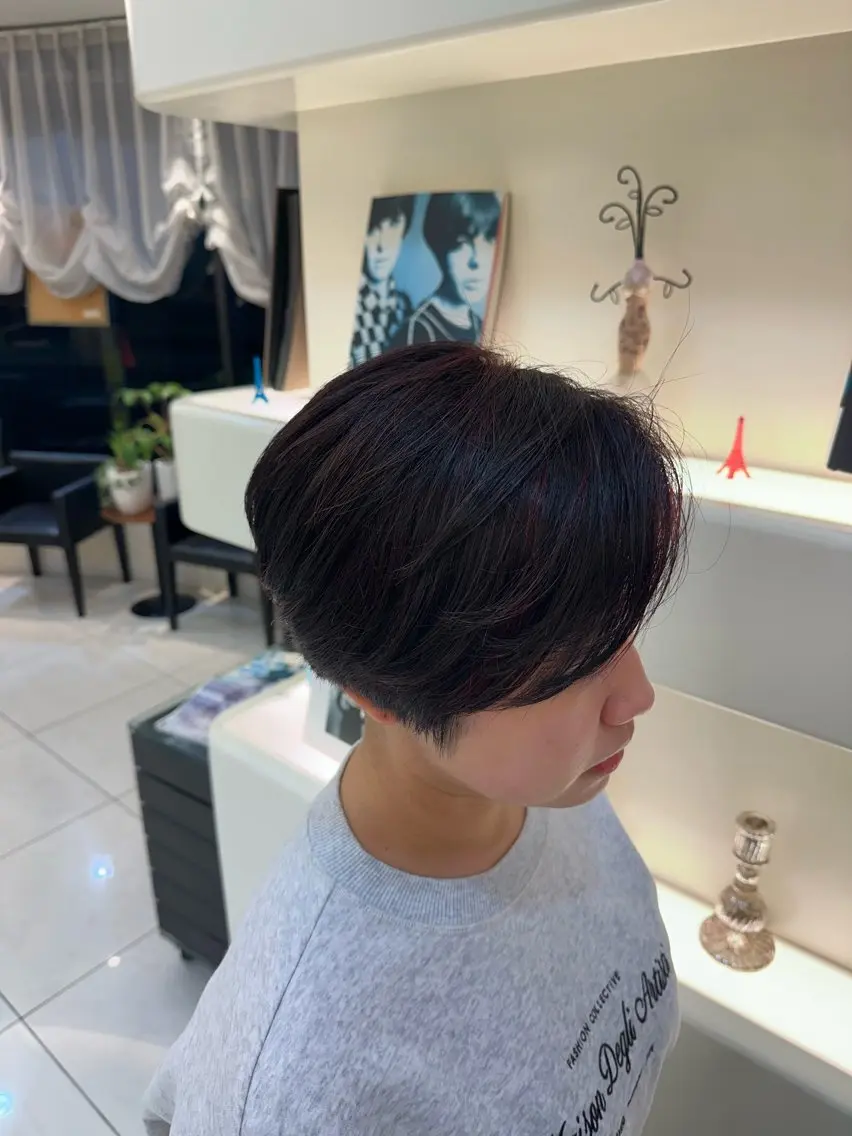 ショート 小峰 晟悟のヘアスタイル