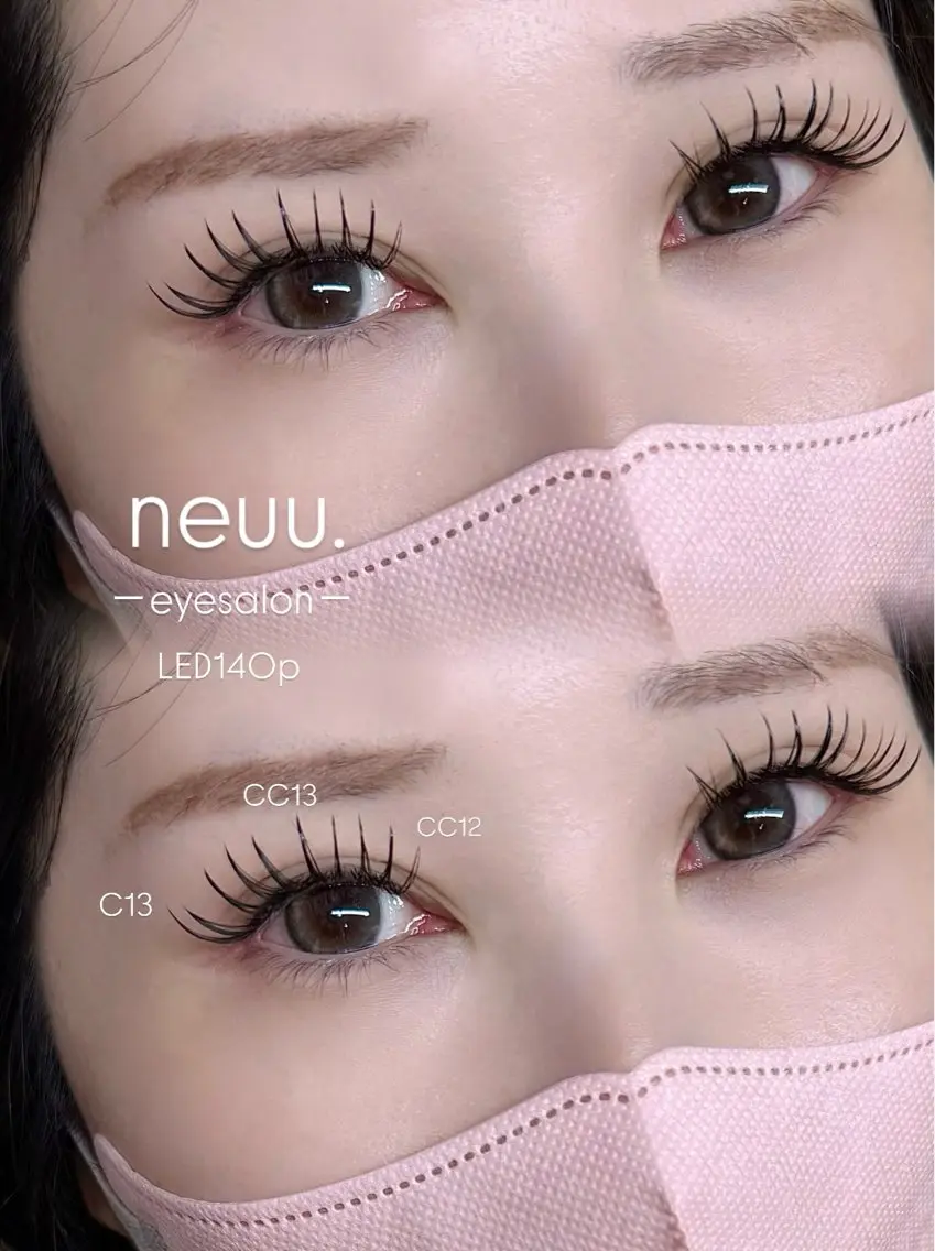マツエク・マツパ neuu. ayanoのマツエク・マツパデザイン