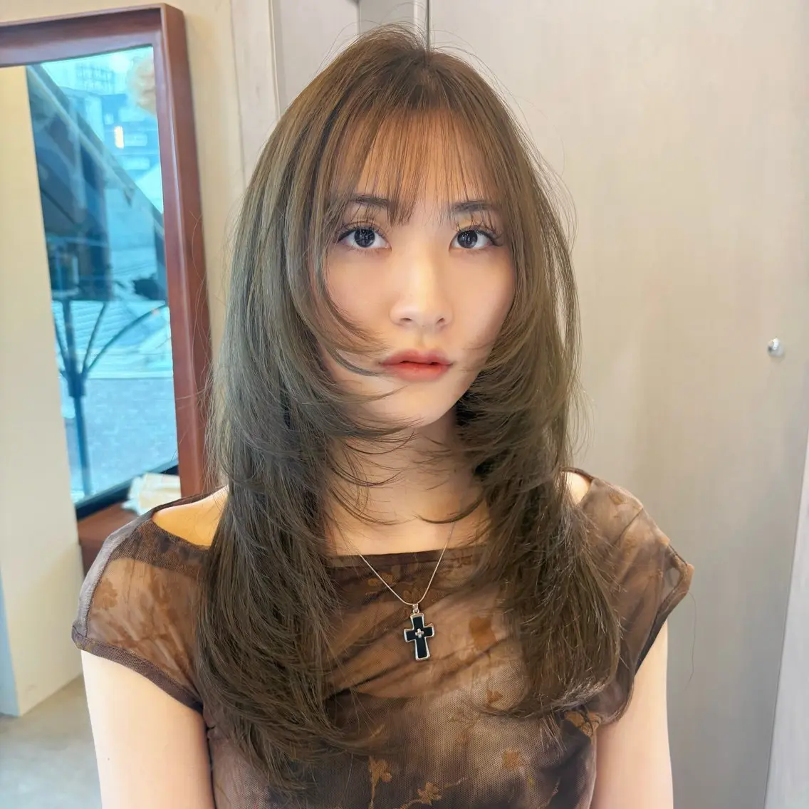 ロング カラー ヘアカラー ボブ/レイヤー ❣️マナミのヘアスタイル