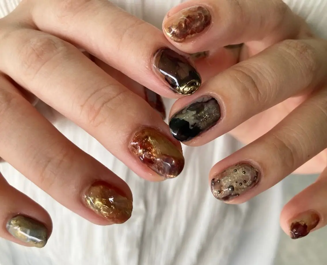 ネイル ニュアンスネイル ハンドネイル NAILSALON NUIT.[ニュイ]のネイルデザイン