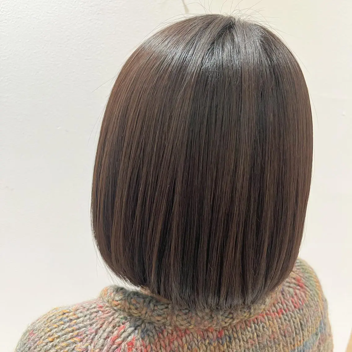 ミディアム パーマ 縮毛矯正 《艶髪質改善》 かのん☽⑅ ˖のヘアスタイル