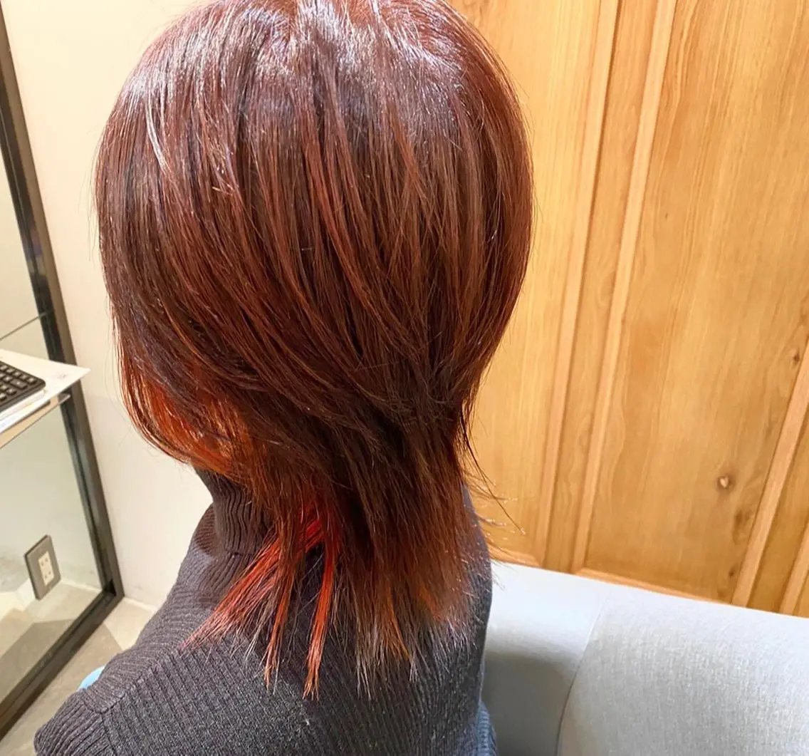 セミロング カラー 🌈🌸あおき みちる🌟💗のヘアスタイル