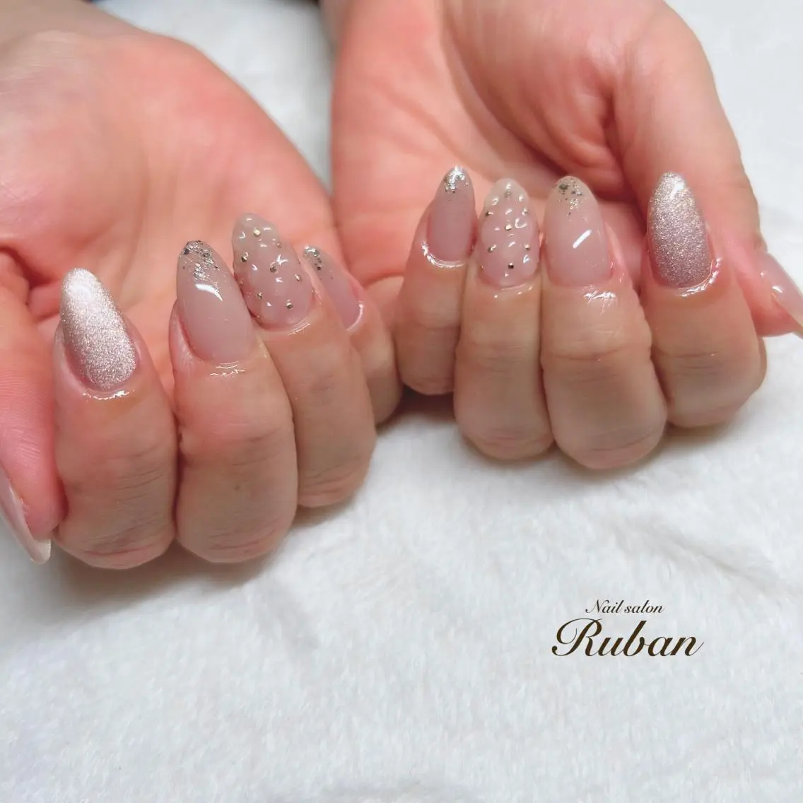 ネイル マグネットネイル Nail salon Rubanのネイルデザイン