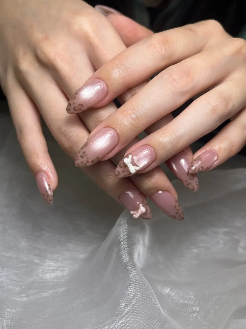 ネイル アニマル柄 nail salon chess ハラダのネイルデザイン