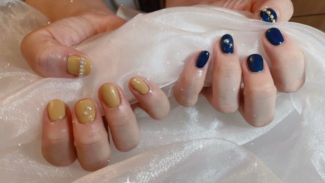ネイル ハンドネイル nail salon peachのネイルデザイン