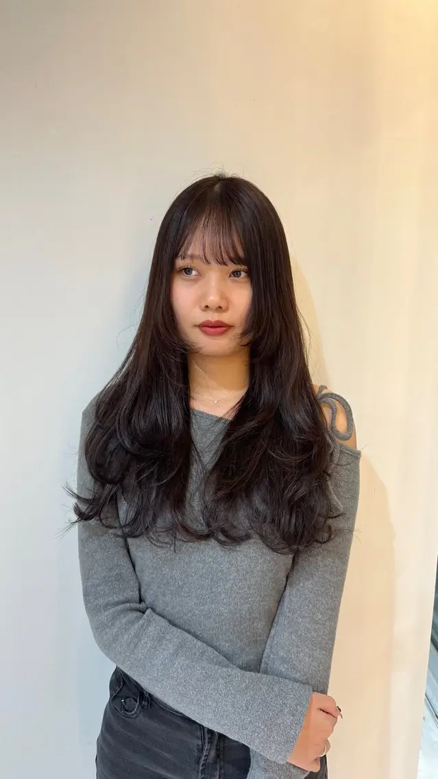 ロング レイヤーカット 【lapis渋谷】 Aoriのヘアスタイル