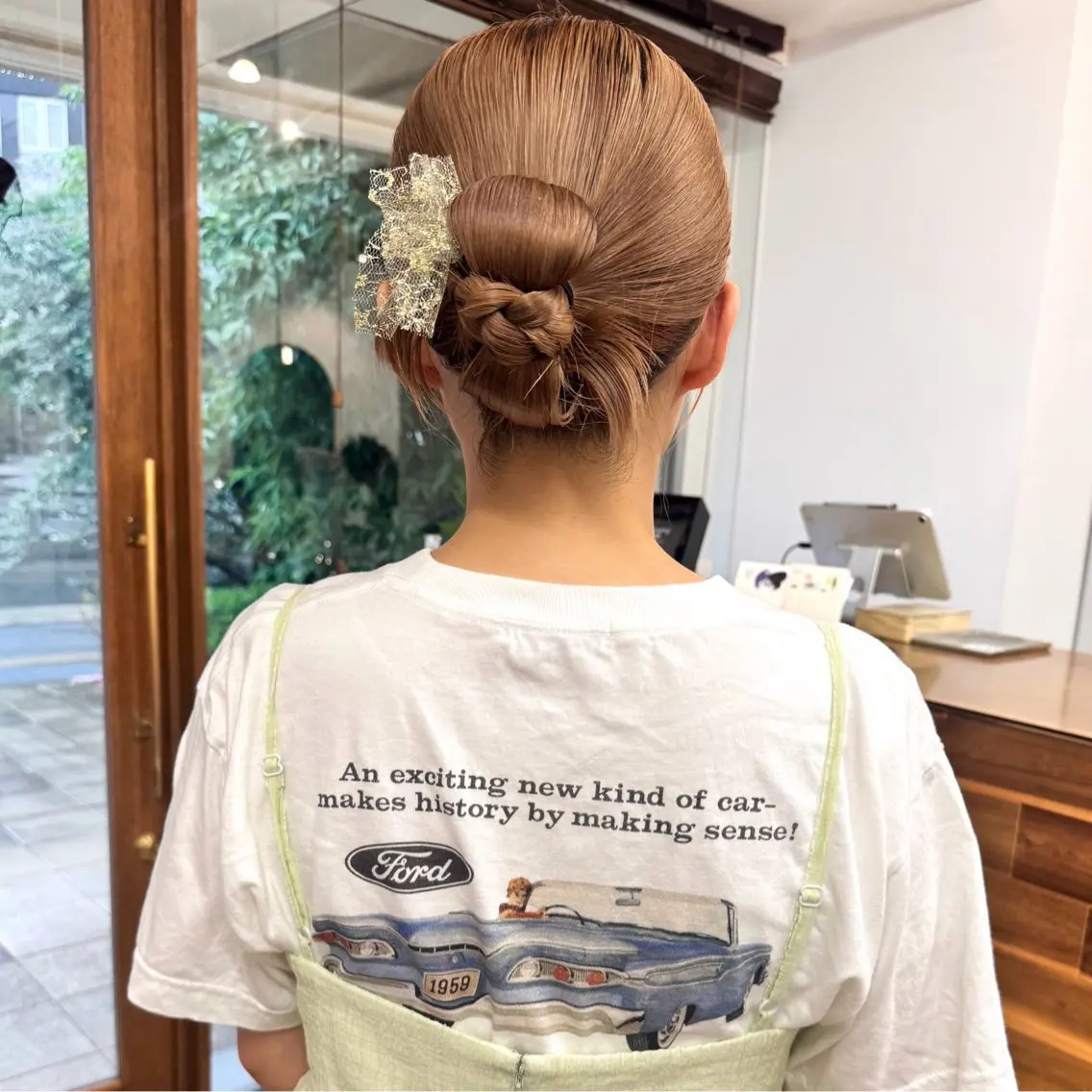 ミディアム ヘアセット たけかわ みちのヘアスタイル
