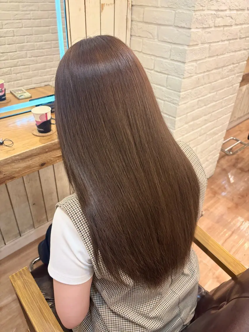 カラー ヘアカラー little ruca‎𖤐のヘアスタイル